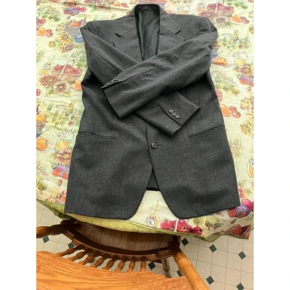 VTG Ermengildo Zegna 2pc Wool Blend 50 Euro Soft Suit Italy Old Money
